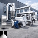 Energy Saving Automatic Horizontal Fluidized Bed Dryer PLC Multi-functional for Food Additives Drying (Sodium Gluconate Citric