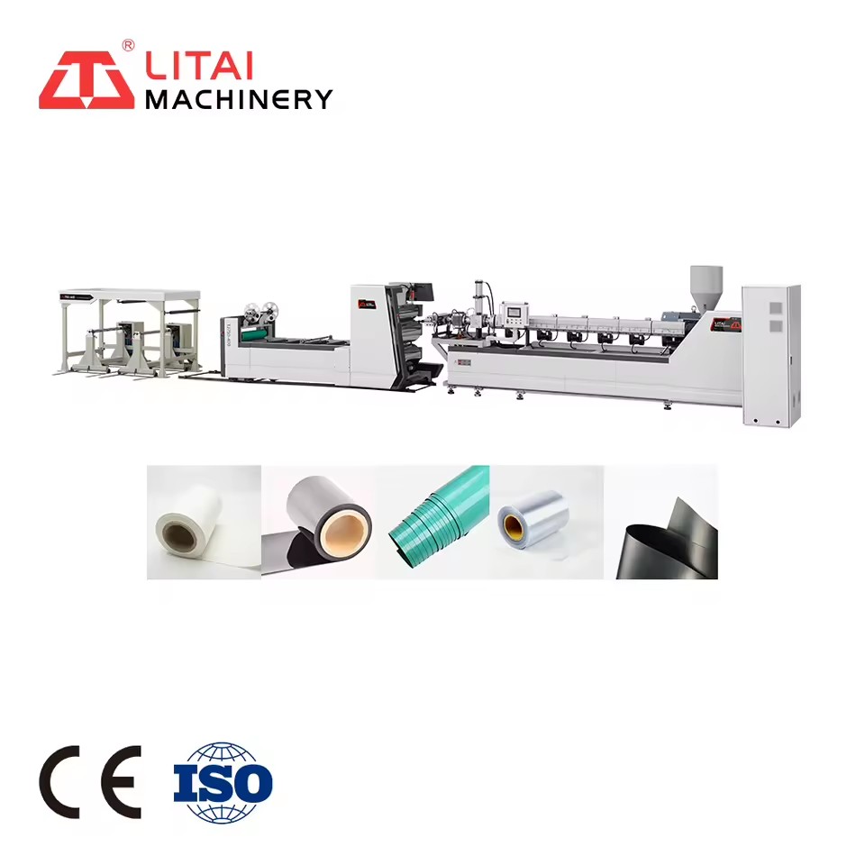 Hydraulic Drive Large Output Fully Automatic PP Plastic Sheet Roll Extruder Machine Production Line Digital Bearing Motor