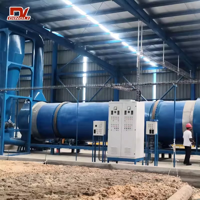 Eco-Friendly Sweet Potato Dregs Rotary Dryer Machine Drying Equipment Price