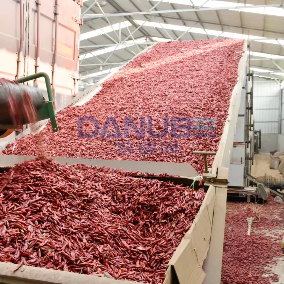 High Effective Mesh Belt Fresh Chili Drying Machine Chili Dehumidifier Machine Chili Dehydrator Equipment