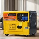 5KVA 7KVA 8KVA 10KVA Super Silent Diesel Genset 110V 220V 380V Portable Electrical Generators for Home 10KW 50/60HZ Generator