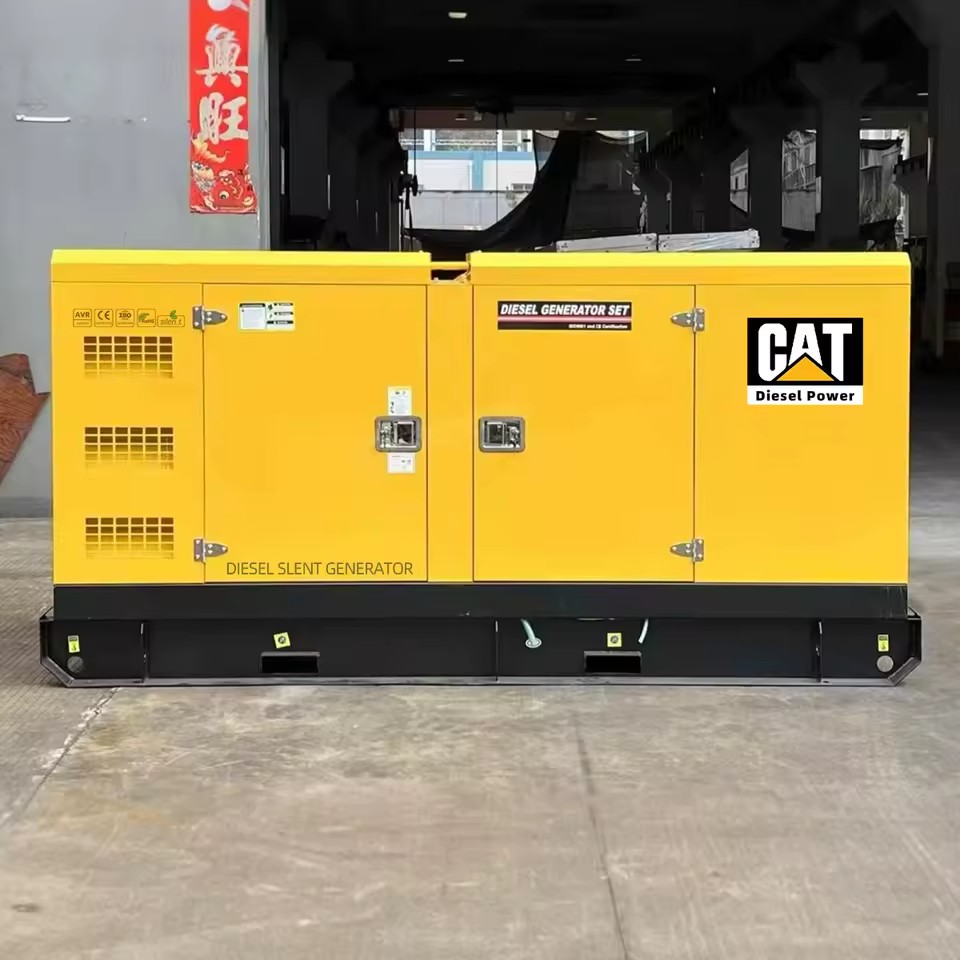 Fast Delivery 100kW 125kW Silent Diesel Generator 50kVA 60kVA 80kW Low Noise 50/60Hz 4 Cylinder Emergency Backup Power Generador