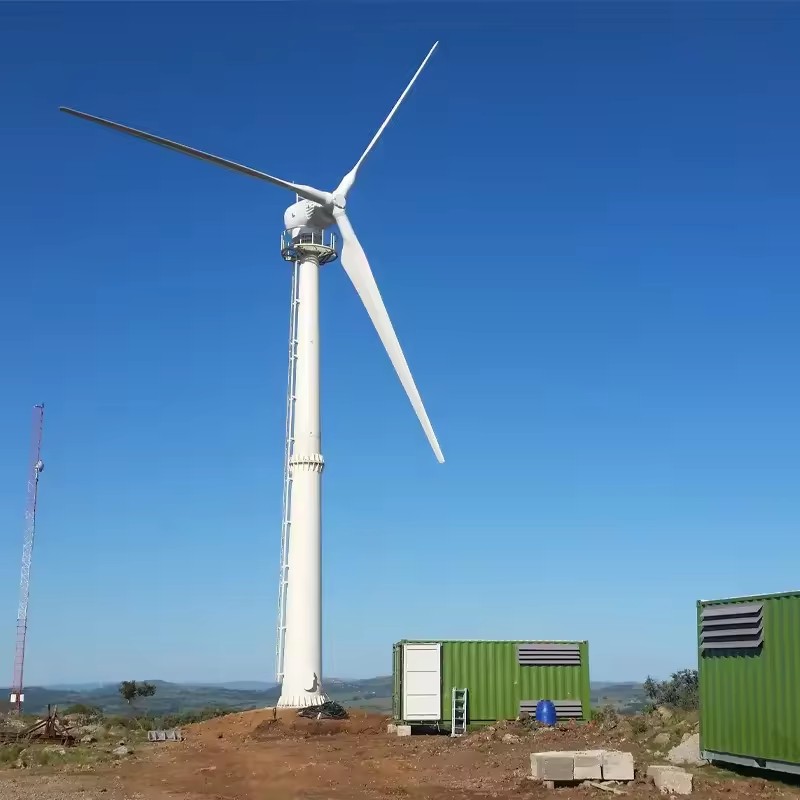High Quality Electricity Energy Power Generator 50Kw High Power Equipment Use Horizontal Wind Turbine