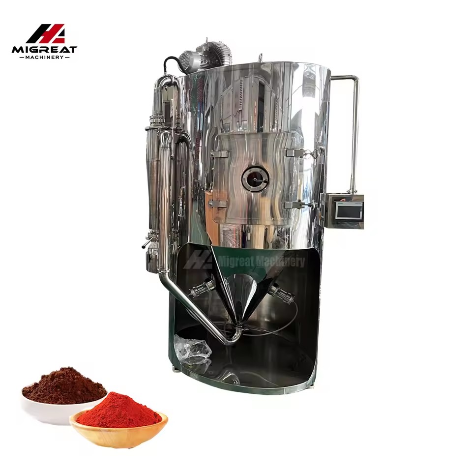 High Efficiency Stainless Steel Spray Dryer for Plant Extract Coffee Bean Extract Nutritional Powder Drying Food Processing