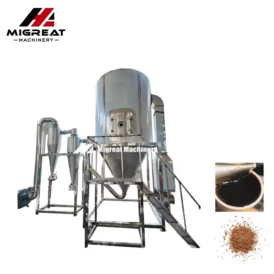 Stainless Steel Automatic Centrifugal Spray Drying Machine for Detergent Powder & Milk Powder Energy Saving Supplier