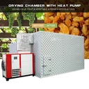 CE Certified Heat Pump Drying Room EU Fruit Vegetable Dehydration Room Heat Pump Drying Room