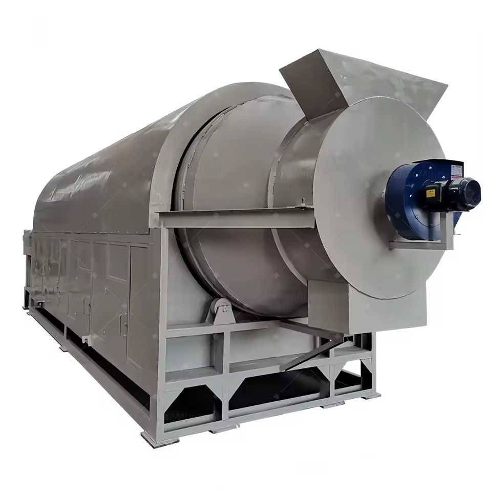 Factory Price Rotary Drum Tumble Drying Equipment Animal Bird Pig Sheep Manure Dryer