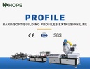Square Pipe Extrusion Line-Automated Single Screw PP/PE/PET Profile Manufacturing System for High Productivity Pipe Production