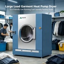 50kgs Huge Capacity Textile Heat Pump Dryer Energy Saving Industrial Tumble Clothes Dryer