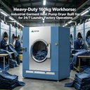 100kgs Fully Automatic Industrial Heat Pump Dryer, Constant Temperature Control for Wool & Delicate Textiles Heat Pump Dryer