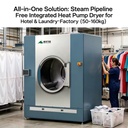 Automatic Fabric Drying Machine, Programmable Settings for Various Textiles (Wool, Linen, Cotton)