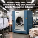 Bedding Sheets Energy Saving Heat Pump Dryer or Hotel Laundry Industrtial Tumble Dryer Eco Friendly Textile Drying Machine