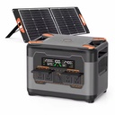 Solar Generator Set Power Station for Home 300W-5120W Solar Generator with Fold Monocrystalline Silicon Solar Panel