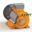 Free Energy 100Kw 500rpm 400V Permanent Magnet Generator