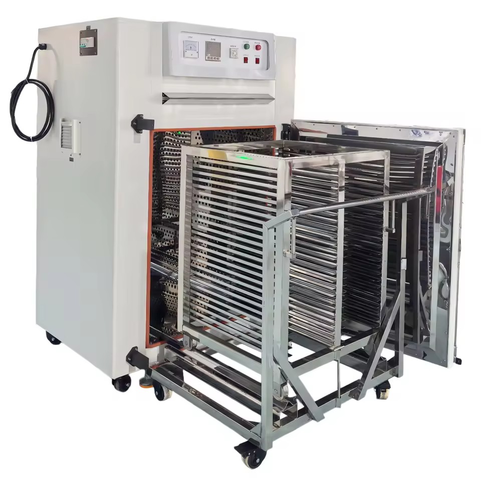 Large Trolley Oven for Precision Screen Printing & Silicone Foam | Double-sided Airflow for Uniformity | High Cleanliness