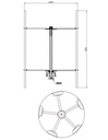 10kw 20kw On/0ff Grid Wind Power Generation System