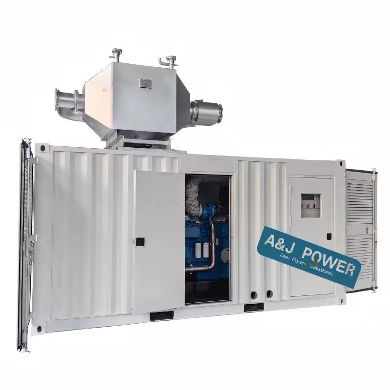 50kW 100kW 200kW 350KW 500kW Synthesis Biomass Gas Electric Power Generator