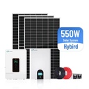LP 5kWh Home Solar Power Generation System with MPPT Controller and Polycrystalline Silicon Panels Lithium Ion Battery
