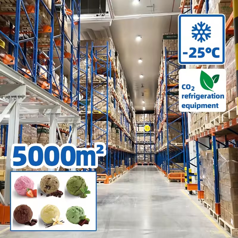 Intelligent Cold Storage Facility Refrigeration Unit for Co2 Cold Room Air Blast Freezer for Sale