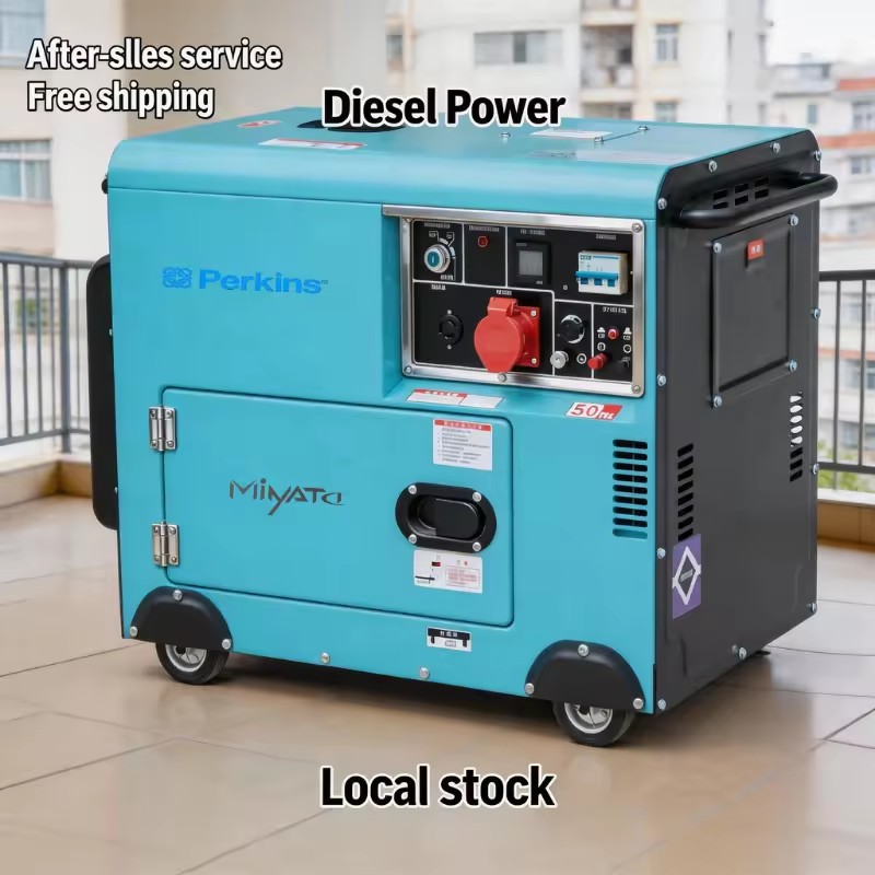 Standby Electric Power Plant 10kw Soundproof 12kva 10kw diesel Electric Generator 220V/380V 60Hz 1/3phase Generator diesel 20 kw