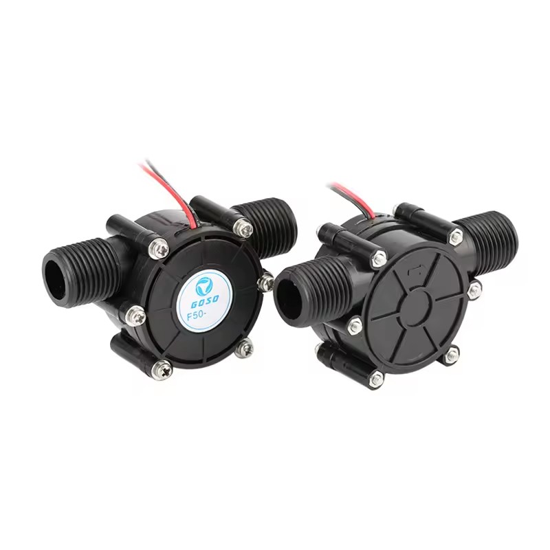12V Micro Hydro Generator Regulated DC High Power Water Flow Power Generation Faucet Pipeline Power Generation