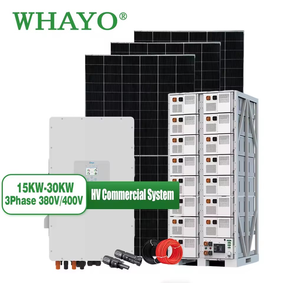 20KW 25KW 30KW 50KW 80KW Solar Power Generation System Hybrid Solar Energy System for Commercial Power Supply