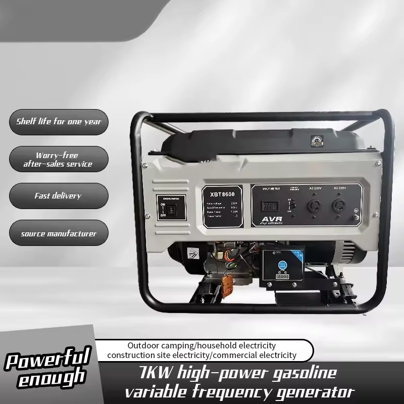 3500W 4-Stroke DC Petrol Heavy Duty Open Frame Genset with Remote Start for Emergency 110V-400V 50Hz