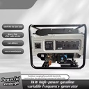 3500W 4-Stroke DC Petrol Heavy Duty Open Frame Genset with Remote Start for Emergency 110V-400V 50Hz