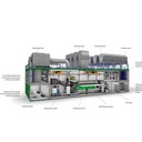 NATURAL GAS ELECTRICITY POWER PLANT 500KW 1000KW 2000kw 4000kw Natural Gas Genset