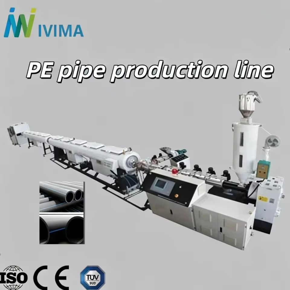 Fully Automatic PE Pipe Extrusion Line with PLC Control System