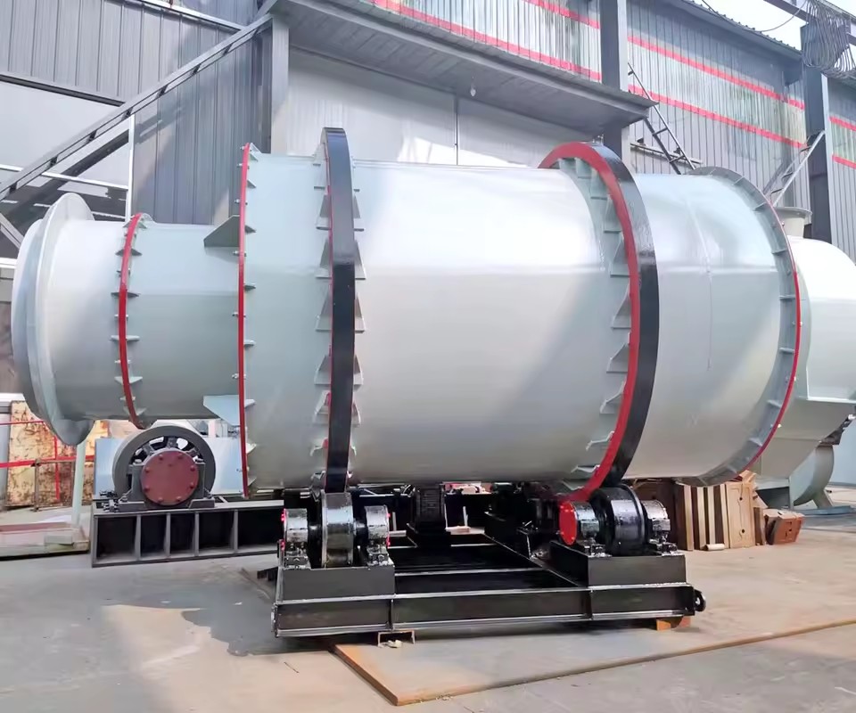 Extreme Energy Saving Automatic Triple Pass Rotary Dryer Engine for Quartz Silica Sand Slag Clay River Sand Drying Equipment