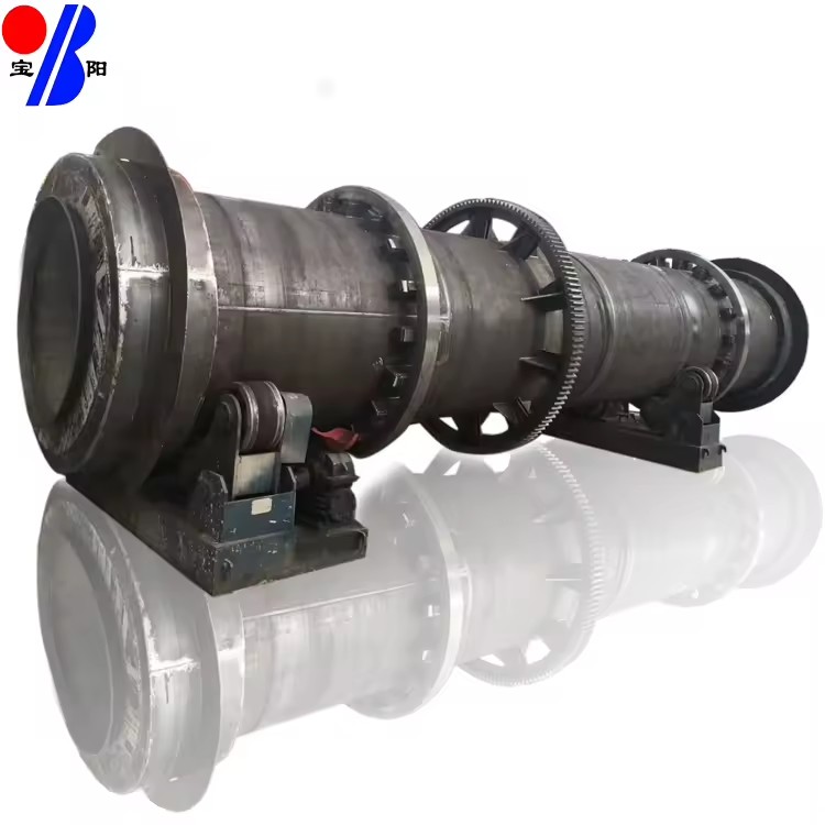 Zinc Spodumene Calcination Indirect Gas Heating Rotary Kiln Drying Oven Pump Gear PLC Bearing Dry Usage Gearbox Energy Saving