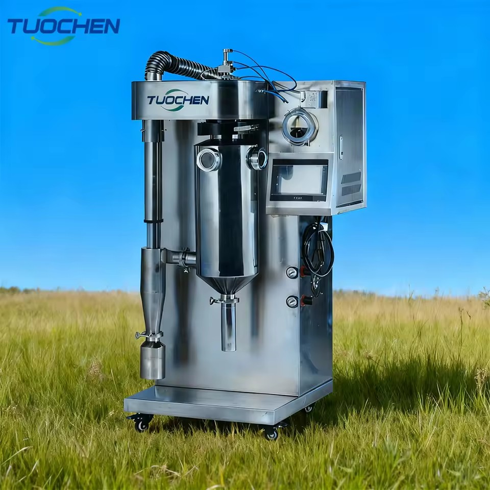 2L Automatic High Efficiency PLC Pump Spray Dryer Food Processing Chemical Small-Scale 304 Stainless Steel Low-Temp
