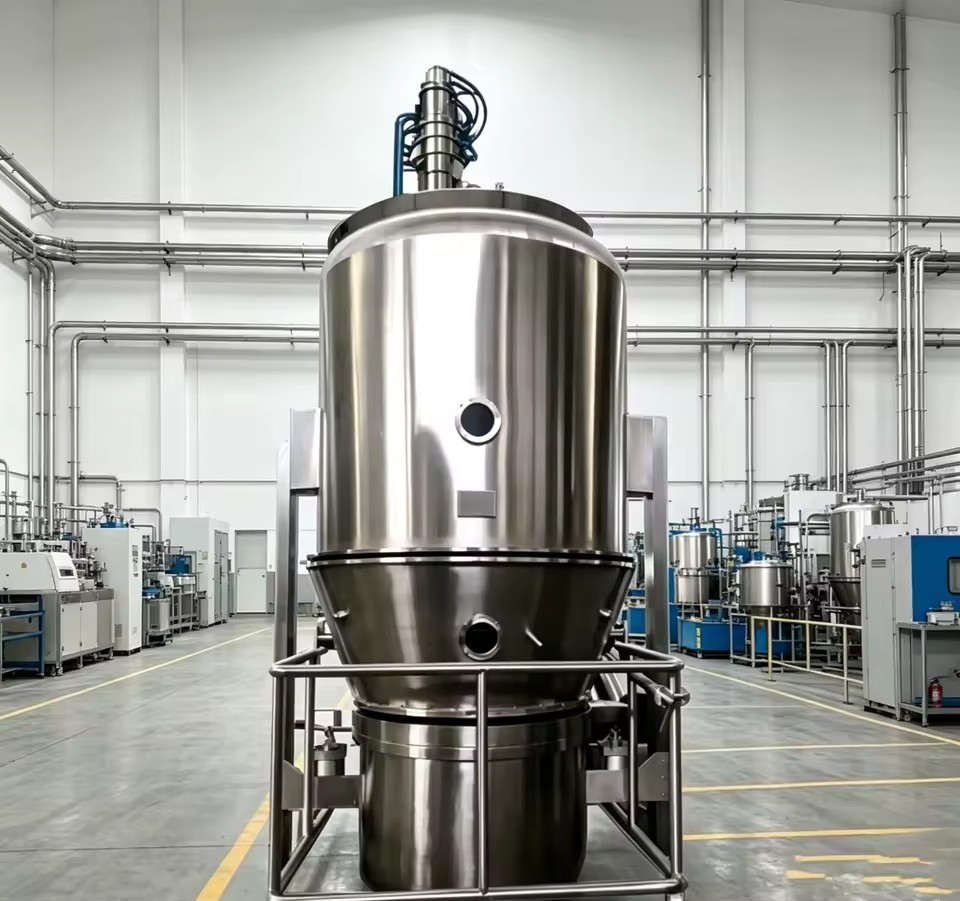 Energy Saving GFG Boiling Dryer Stainless Steel Fluid Bed Drying Equipment for Granules