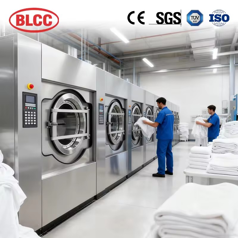 Wholesale Price 100Kg Industrial Medical Hospital Laundry Washing Equipment Commercial Washing Extractor Machine