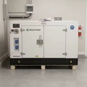 Portable Diesel Generator Set Soundproof Low Rpm Water Cooled Electricity Generation Machines Home Power Plant