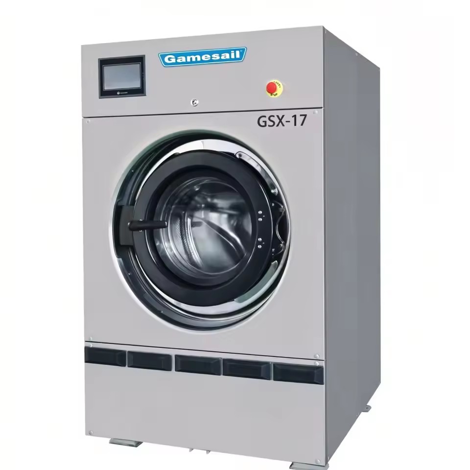 GSX-17 Electric Industrial Textile Washer 17KG Capacity New 220V/380V