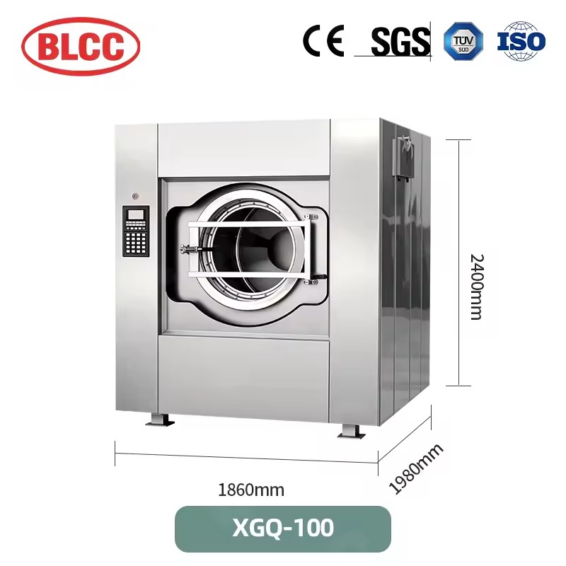 BLCC 50-150kg Heavy Duty Washer Extractor Industrial Washing Machine for Laundry/Hotel/Hospital 3 Years Warranty