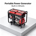 Outdoor Portable Electric Power Generator 3kw/5kw/8kw/8500w/10000w Petrol Genset Home Camping 4-Stroke Engine 50Hz