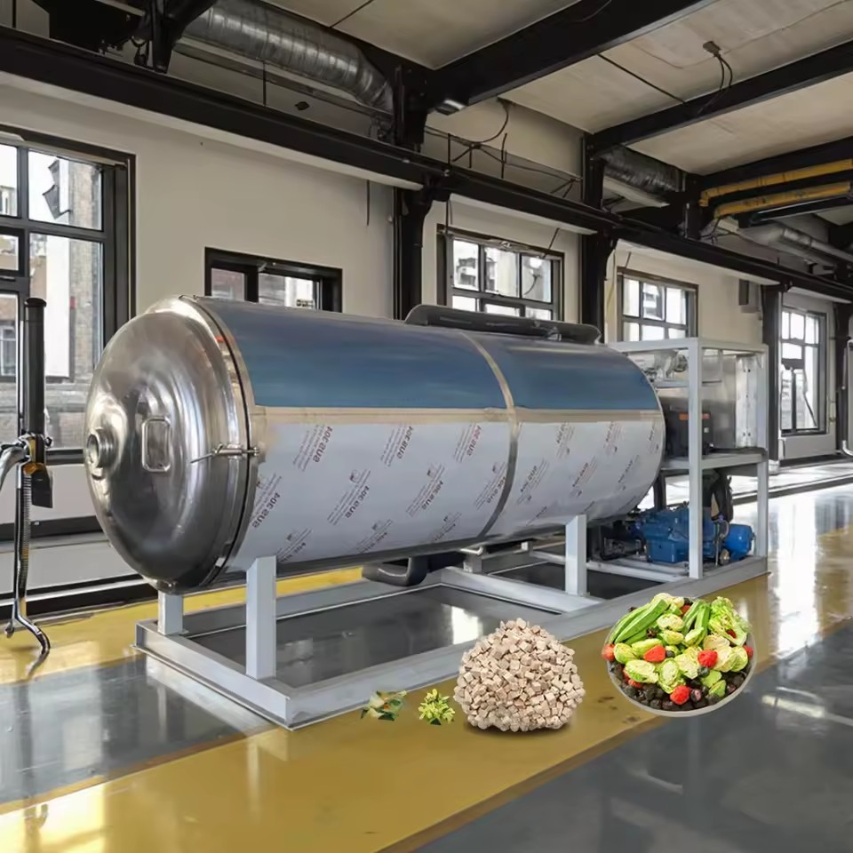 High Quality 100kg Industrial Freeze Drying Dryer for Furit Liofilizador Commercial Food Vegetable Dehydrator Machine Price