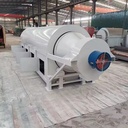 Waste Oil Fired Industrial Drum Roller Air Drying Machine Factory LPG Fired Multi-purpose Fruit Roller Wind Dryer Machine