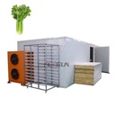 Factory PLC Controlled Electric Heating Pump Drying Machine for Vegetables Celery 304 Stainless Steel Tray Dryer Oven