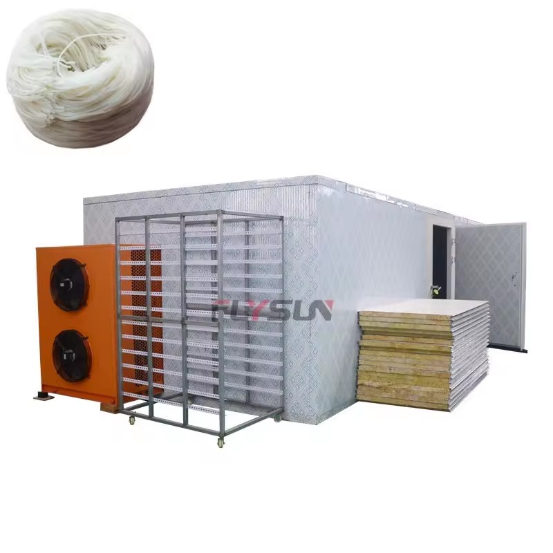Heat Pump Electric Heating Motor Rice Noodles Instant Noodles Drying Dehydration Machine