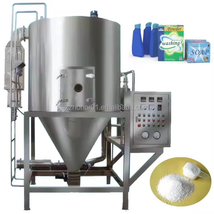 Macaroni Detergent Egg Washing Powder Production Line Lab Milk Powder Industrial Small Mini Spray Dryer Machine Price
