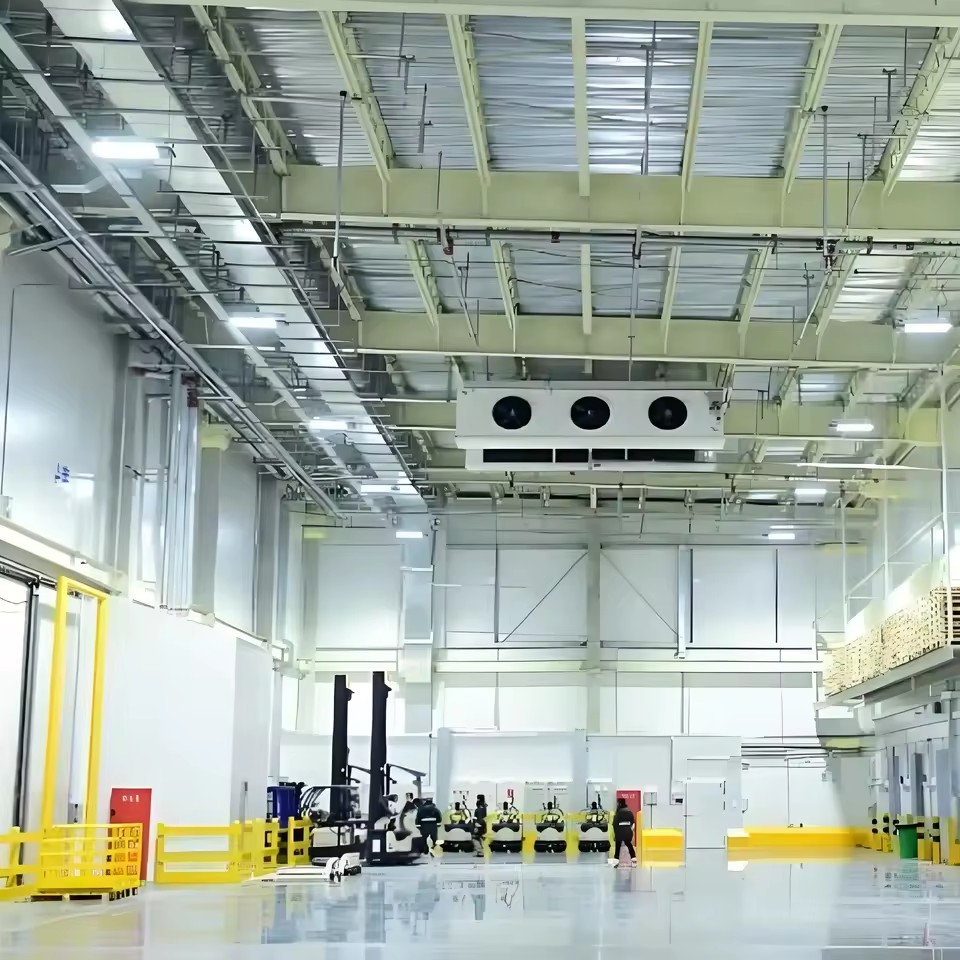 Easy Operate Automatic Copeland Solar-Powered Large Logistics Cold Storage Construction Walking-in Freezing Equipment Cold Room