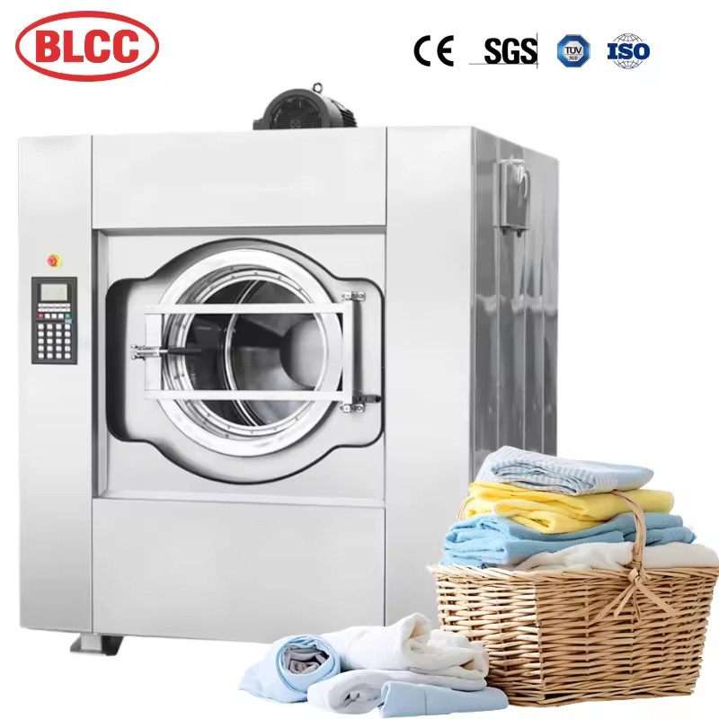 BLCC Fully Automatic Commercial Washer Extractor Machine 15Kg-100Kg Laundry Washing Machine and Dryer