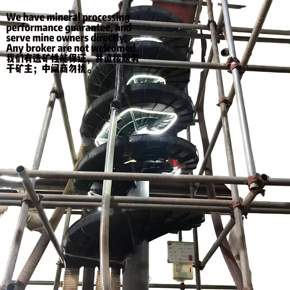 Spiral Chute for Energy-Saving Mining and Low Operation Cost
