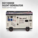 8KW DG11000SE3 Three Phase 688FG Electric Power Generator