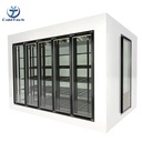 Walk in Cooler Advanced Insulation Glass Door Cold Room for Energy Saving Commercial Walk in Freezer