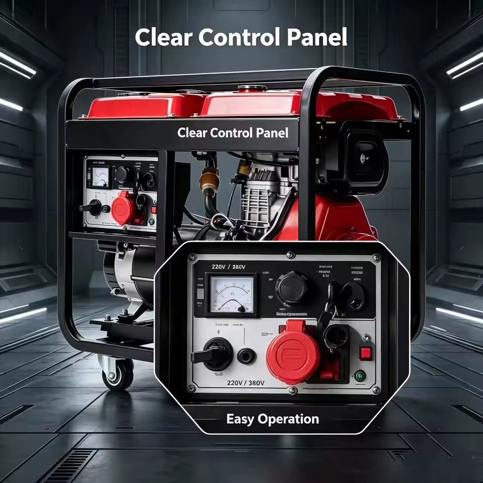 Four Stroke Engine Gasoline Generator Portable Generator for Home Use 1kw 2kw 3kw 5kw 8kw 10kw